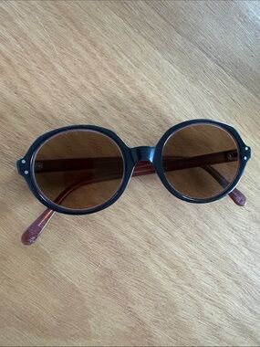 Paul Smith 90’s Black Frame Sunglasses with Brown Lenses